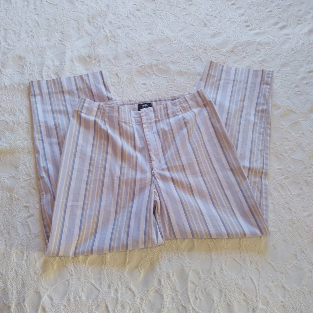 Wassio Striped Stretch Size 8 Pants